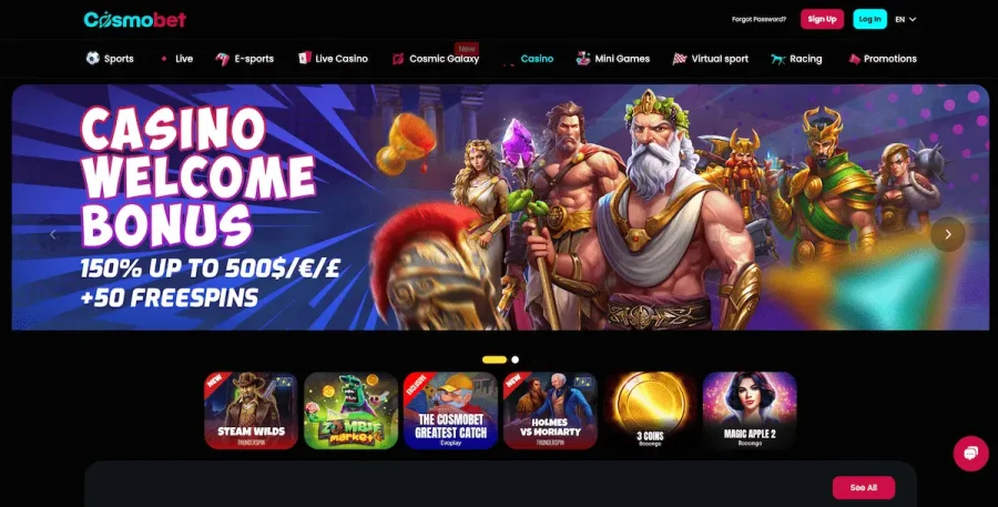 Cosmobet review