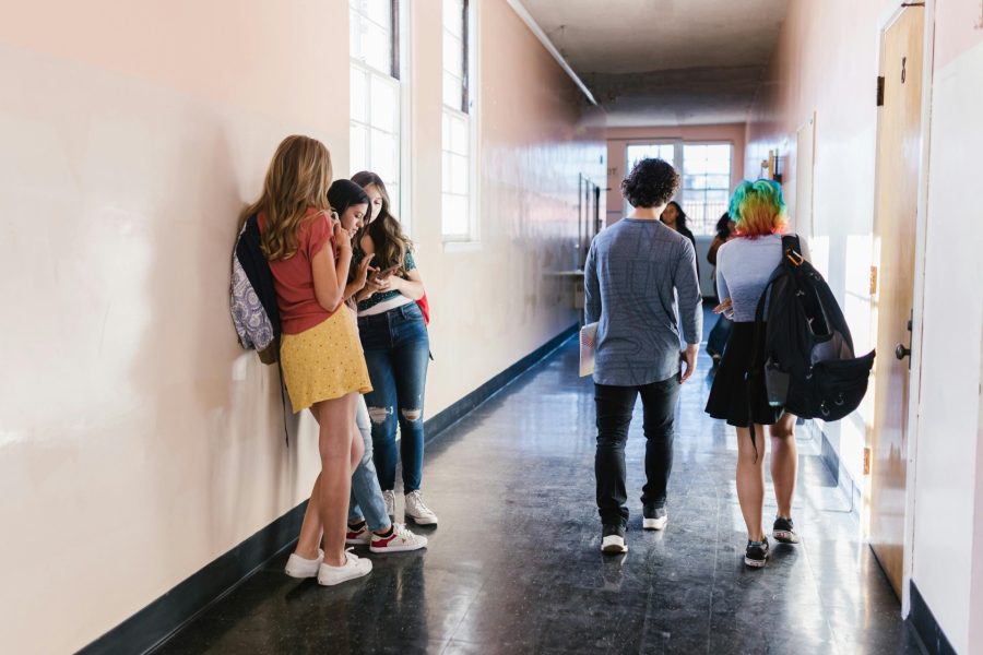 High school teenagers