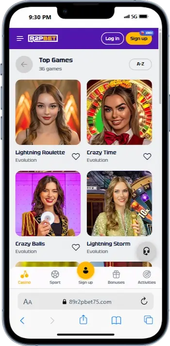 R2PBet Casino Review 