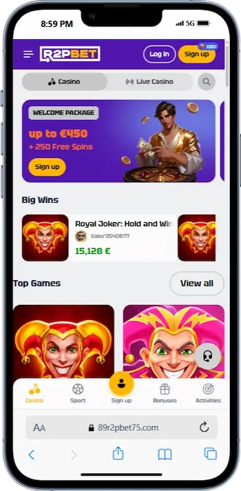 R2PBet Casino Review 