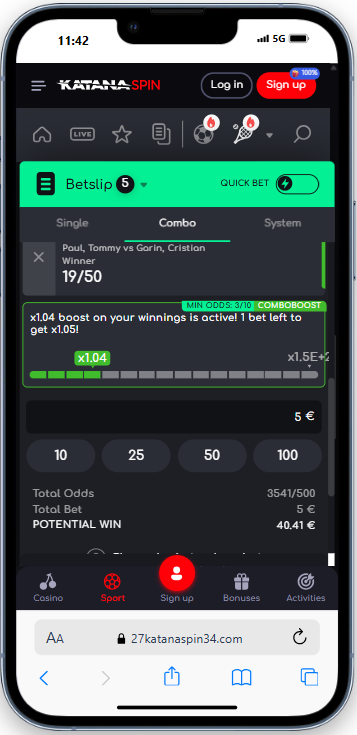 How to Place an Acca on Tennis