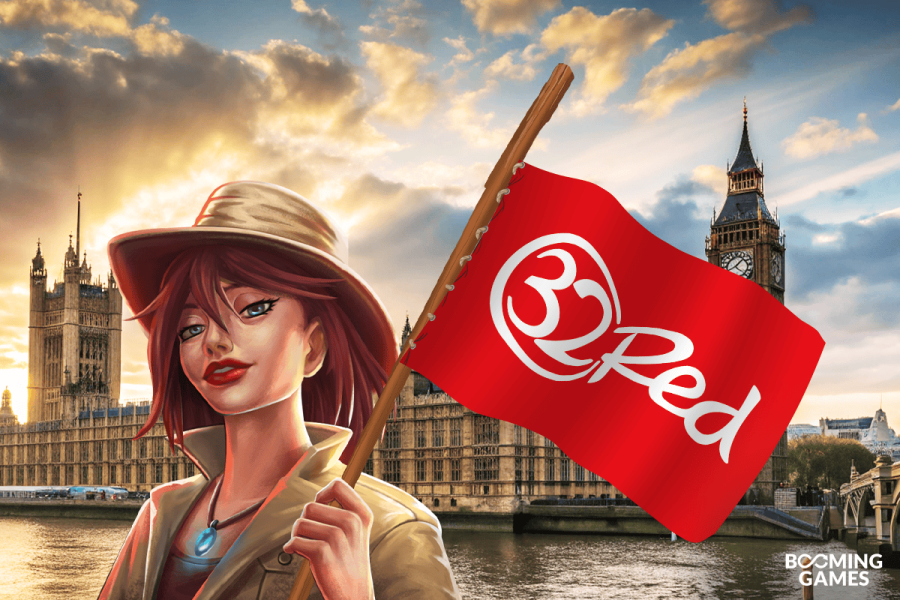 Official image to confirm Booming Games' UK partnership with 32Red / Booming Games has entered into a partnership with 32Red which will see the company’s significant portfolio of titles added to the online casino site.
