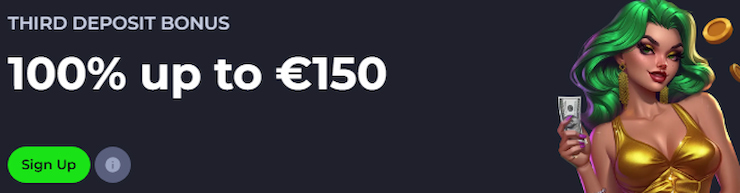 XtraSpin Casino Welcome Bonus Deposit 3