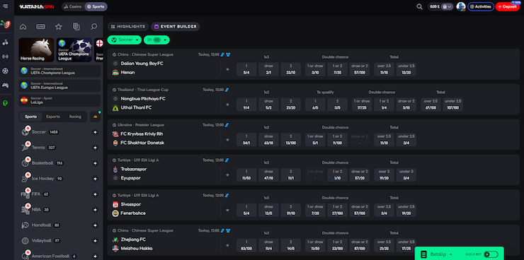 KatanaSpin Sportsbook