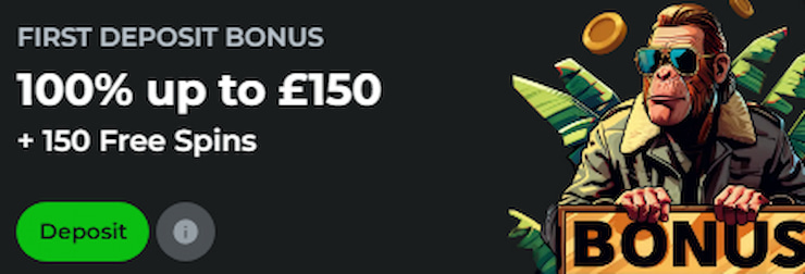 JackpotRaider Casino Bonus 1st Deposit