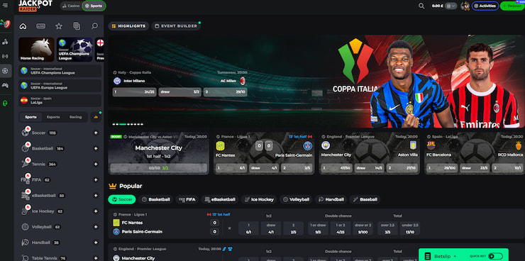 JackpotRaider Sportsbook