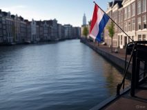 Image to depict Amsterdam, Netherlands with a Dutch flag visible / The Kansspelautoriteit (KSA) has taken enforcement action against Starscream, in the latest example of the Dutch gambling regulator targeting unapproved activity. 