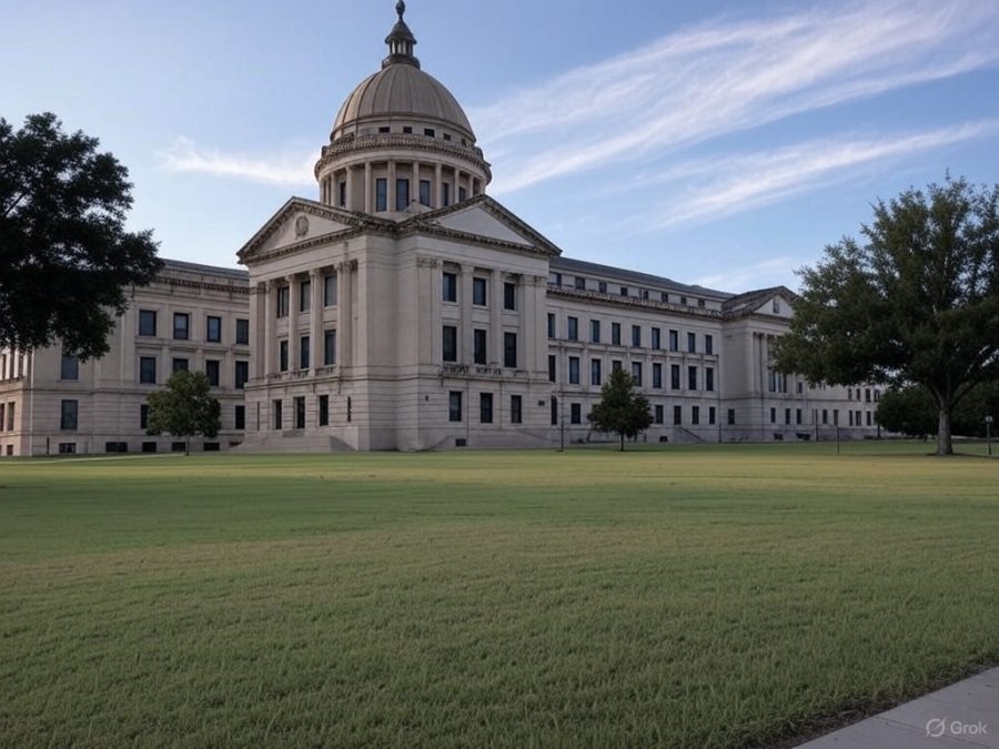 AI image to depict Mississippi State Capitol / A local press investigation in Mississippi has attracted plenty of attention after it revealed House Speaker Jason White enjoyed an unreported trip to the Super Bowl in New Orleans this year.