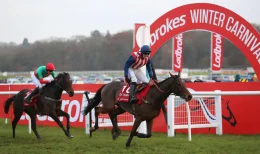 Official race course scene image from Ladbrokes website / Over a year has passed since Irish bettor Dylan Phelan placed a €30 ($34) each-way double on two horses, but Ladbrokes has refused to pay out the six-figure winning sum. 