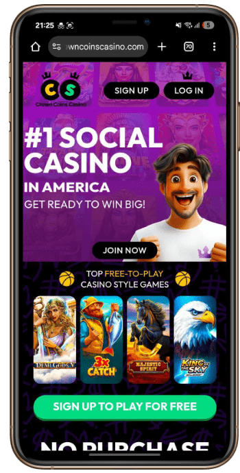 Crown Coins Casino Online