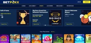Review of BetFoxx Casino And Sportsbook