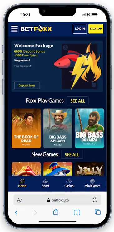 Mobile Casino Gaming At BetFoxx