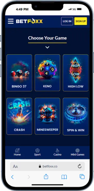 BetFoxx Unique Games