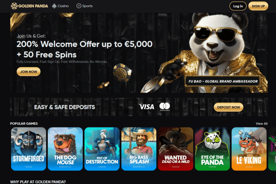 Golden Panda (2) онлайн казина