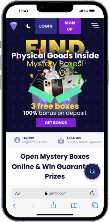 Step 1: Visit Jemlit.com and Sign Up