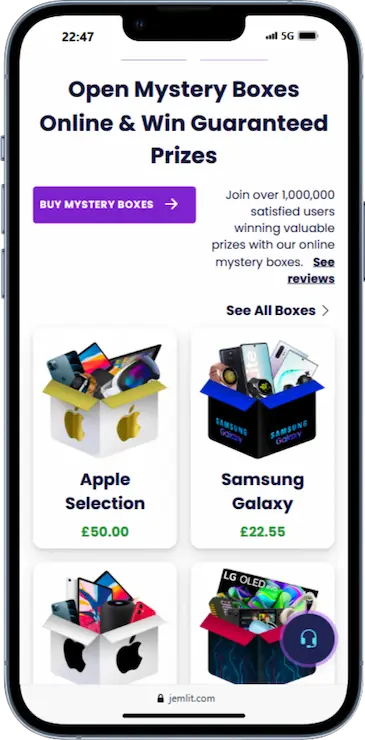 Jemlit Sweepstakes Website