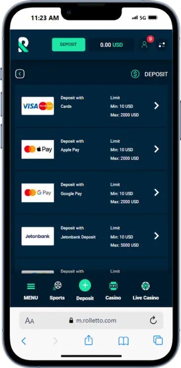 Step 2: Deposit Funds and Claim the Preferred Welcome Bonus