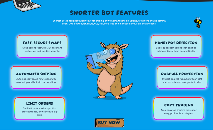 snortrer bot features