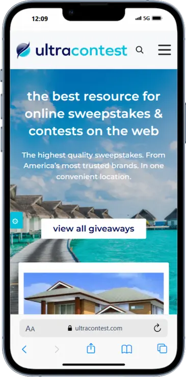 Ultra Contest Online Contest Website