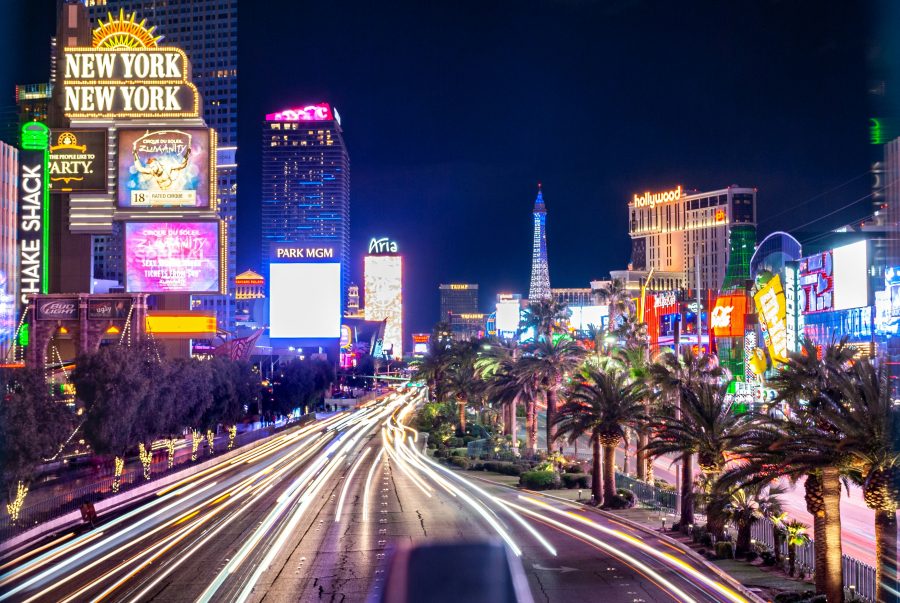 Nightscape image of Las Vegas, Nevada / Nevada has adopted a bill to introduce greater powers to combat illegal gambling operations. 