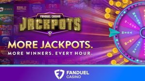 Official FanDuel Casino Jackpots image / FanDuel has announced the launch of its new Casino Jackpots feature, designed to deliver more big wins to additional players. 