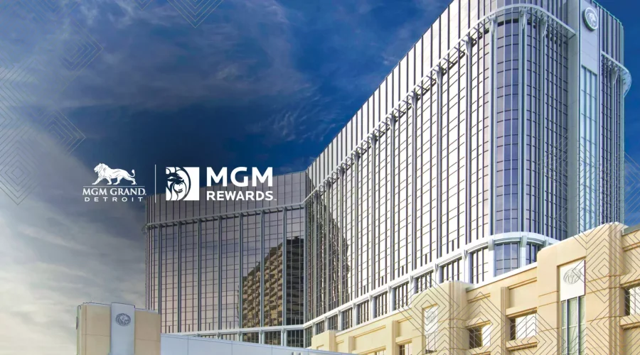 Official marketing image of the MGM Grand Detroit / Detroit has recorded a collective $109.8 million in revenue from the city’s three licensed commercial casinos for April 2025.
