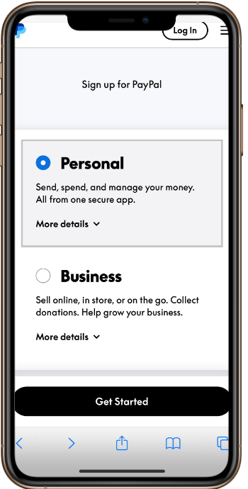 Create a PayPal Account