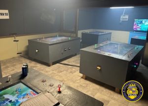 Honolulu Police Department raids illegal gambling den