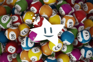 It could be you? Ireland celebrates record $280M EuroMillions win by single ticket holder. Irish National Lottery logo with smiling star in front of lottery balls