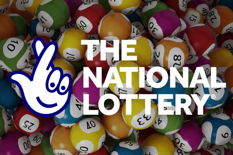 It could be you? Ireland celebrates record $280M EuroMillions win by single ticket holder. National Lottery logo with crossed fingers in front of lottery balls