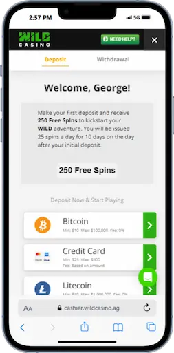 online casinos that accept prepaid cards