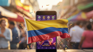 AI image to represent a gambling app in Colombia / Colombia could be set to retain its controversial 19% VAT rate on online gambling deposits, despite significant opposition. 