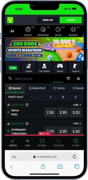 Step 4: Place Your First Bet