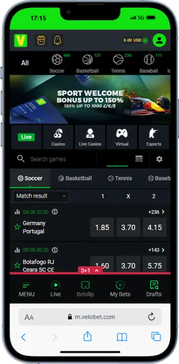 Velobet Sportsbook