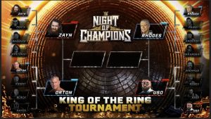 King of the Ring brackets