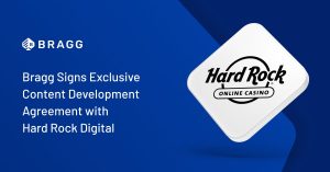Bragg Gaming has struck an exclusive content supply agreement with Hard Rock Digital. 