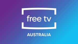 Australia's Free TV has gambling and alcohol advertising reform rejected. Free TV Australia logo featuring the words "free tv" enclosed in a rectangular outline, with "AUSTRALIA" written below, set against a gradient background transitioning from purple to blue.