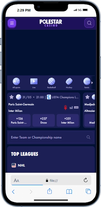 Polestar Casino Sports Betting Canada