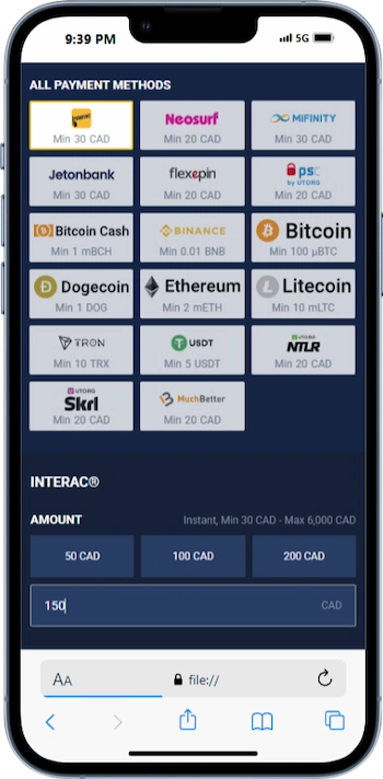 Step 2: Make a Qualifying Deposit