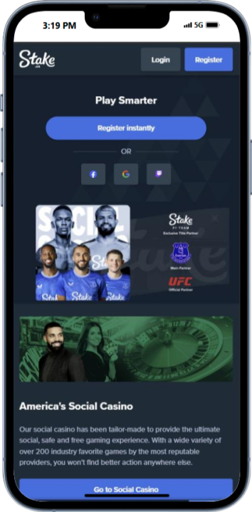 sweepstakes casino app