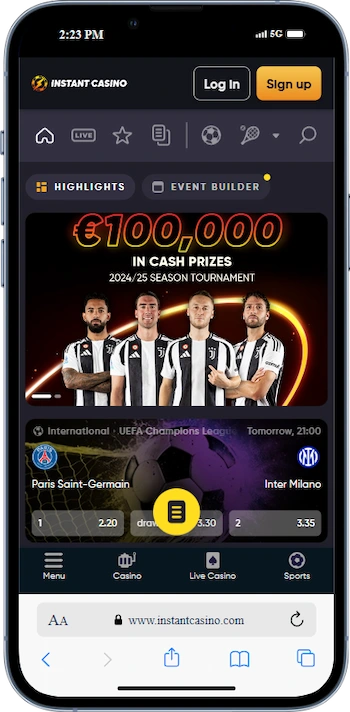 Instant Casino Sports Betting Canada