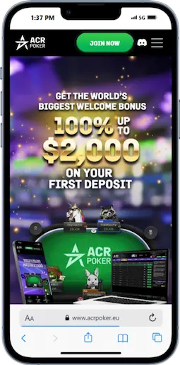 Tournament Poker at ACR Poker