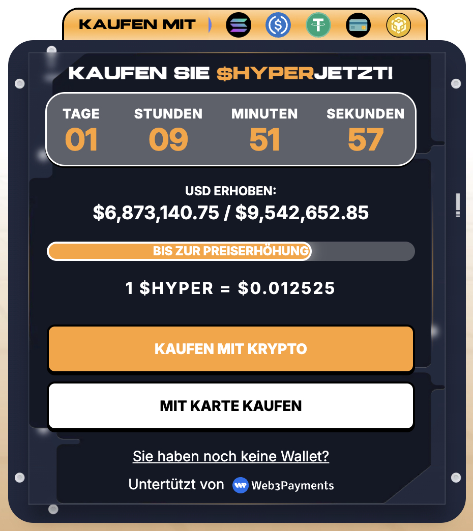 Beste Krypto Coins mit 1000x Potenzial in 2026