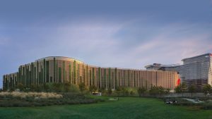A picture of the development of a bronx casino. Bally's 4B Bronx Casino viewed by the New York City Council voting