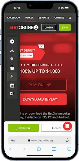 Cardano Poker Room At BetOnline