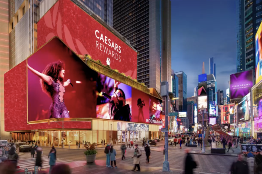 Jay-Z takes first step down the road to a Caesars Palace Casino in Times Square