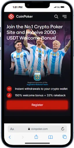 Tournament Poker at CoinPoker