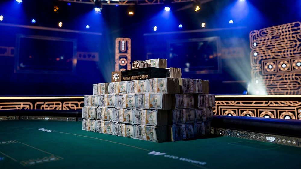 Celine Dion’s son is in the mix for $10 million World Series of Poker Main Event