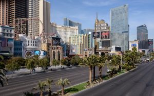 Caesars Entertainment CEO predicts slow third quarter for Las Vegas Strip. Generic image of Las Vegas Strip