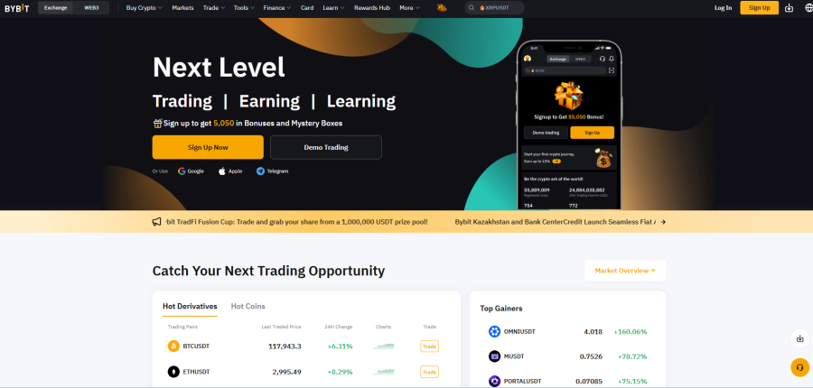 bybit sans KYC